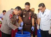 Polda Kaltara Musnahkan Belasan Kilogram Sabu, Hasil Penyitaan Beberapa Bulan Terakhir 2025