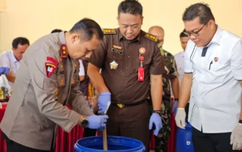 Polda Kaltara Musnahkan Belasan Kilogram Sabu, Hasil Penyitaan Beberapa Bulan Terakhir 2025