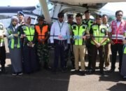 Bupati Nunukan Launching Penerbangan Perdana SOA Penumpang Udara 2025