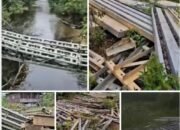 Proyek Jembatan Bailey Apau Kayan Mangkrak, GAMKI Bulungan Desak APH Turun Tangan