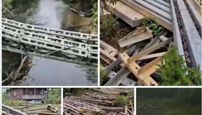 Proyek Jembatan Bailey Apau Kayan Mangkrak, GAMKI Bulungan Desak APH Turun Tangan